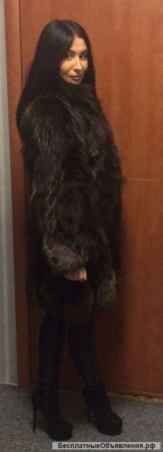 Шуба из чернобурки