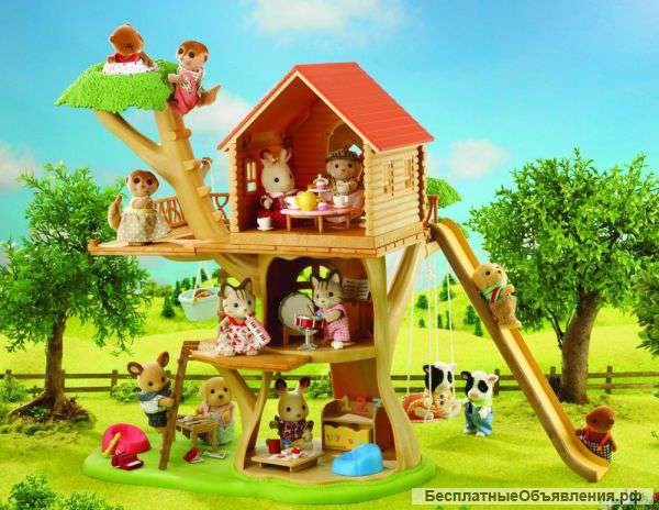 Новый Игровой набор Sylvanian Families Дерево-дом