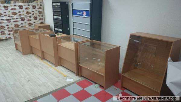 Прилавок и тумбы
