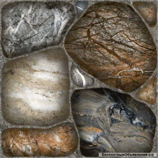 Керамический гранит различных размеров и структур