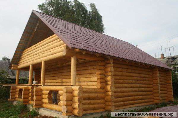 Стрительство домов,бань