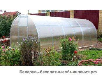 Теплицы с двойной оцинковкой, цельногнутые. Акция