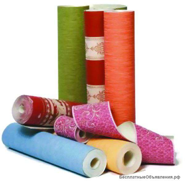 Поклейка обоев