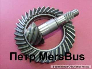 Новую главную пару (хвостовик и планетарку) заднего моста 35:8 Mercedes Sprinter A9043500039