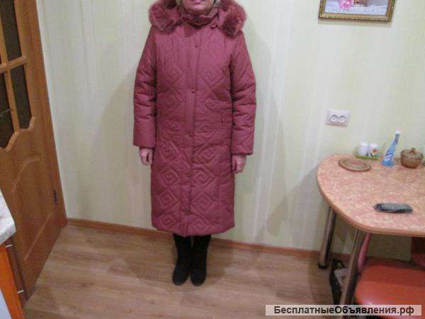 Зимнее женское пальто
