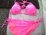 Купальник Victoria's Secret Hot Pink® Bikini Set (Triangle+String) разм. XS-7000p
