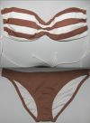 Купальник Victoria's Secret Beach Sexy® Chocolate Stripe Adjustable Triangle-Bandeau разм.S, М 8000р