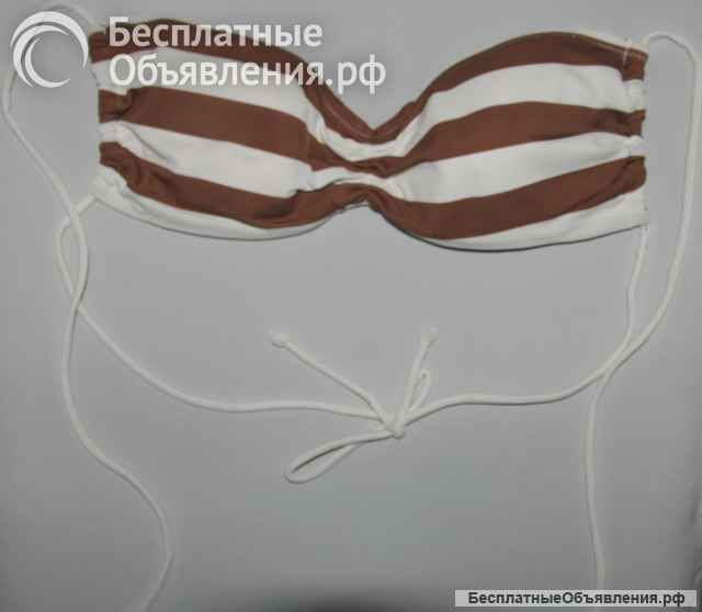 Купальник Victoria's Secret Beach Sexy® Chocolate Stripe Adjustable Triangle-Bandeau разм.S, М 8000р