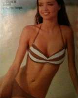 Купальник Victoria's Secret Beach Sexy® Chocolate Stripe Adjustable Triangle-Bandeau разм.S, М 8000р