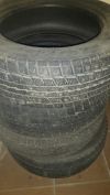 Шины dunlop graspic ds2 Б/У, все сезонные, плюс стальные диски