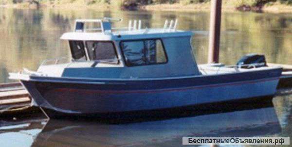 Tailwind 704 катер алюминиевый