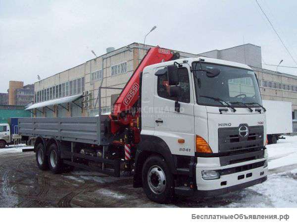 Аренда: манипулятор Hino 73041, 2012 г.в.