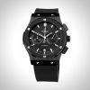 Солидные черные Хублот Fusion Chronogrph №1019