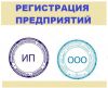 Регистрация фирм (ИП и ООО)