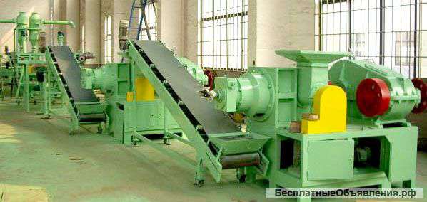 Оборудование для переработки шин