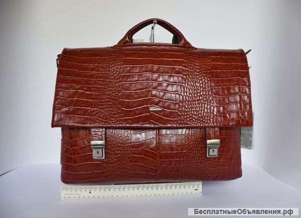 Мужской кожаный портфель