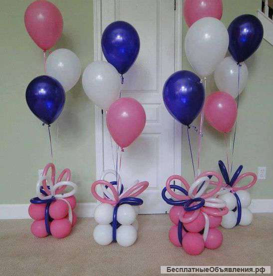 Оформление воздушными шарами