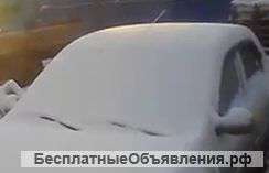 Уборка снега с машины. СДУВАЕМ