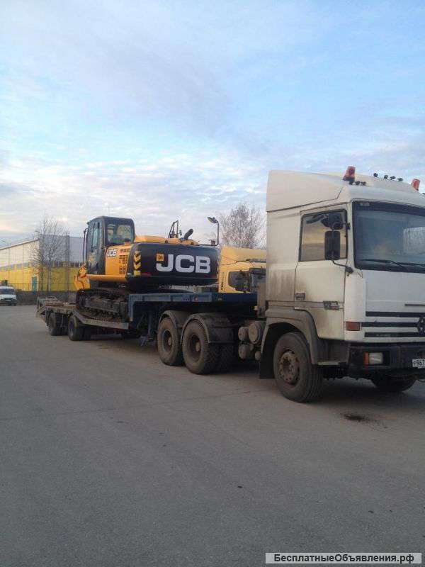 Трал для перевозки спецтехники . Юрлово Солнечногорский район