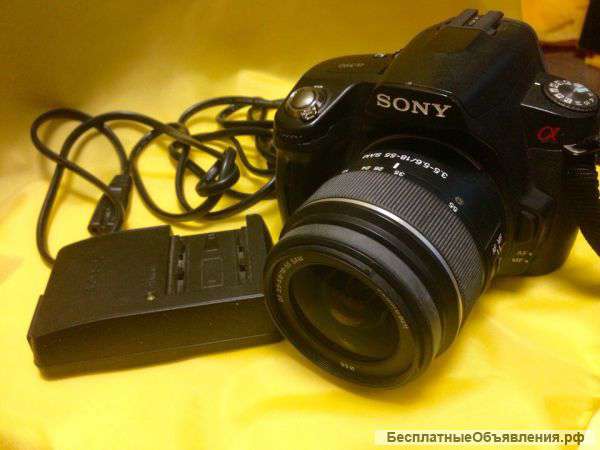 Зеркальный фотоаппарат Sony alfa 390