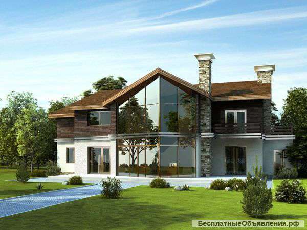 Строительство деревянных и каменных домов.