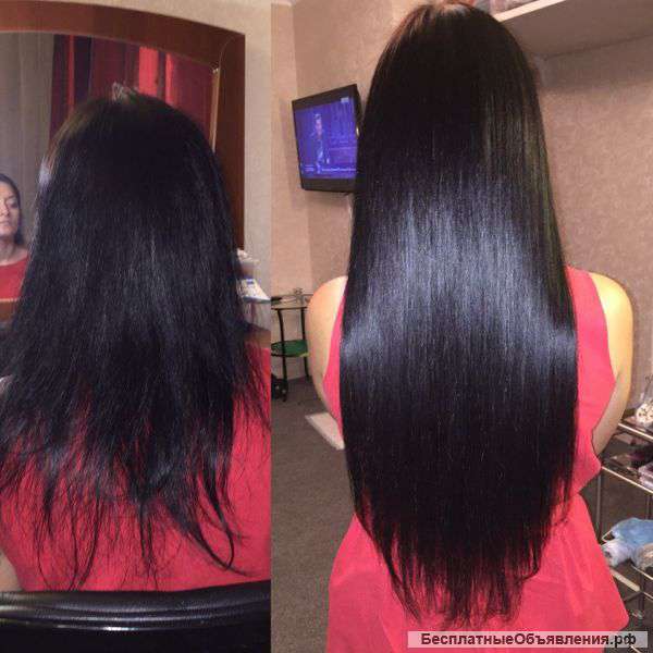 Наращиварие волос со скидкой