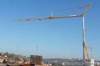 Аренда башенного крана Potain IGO 50 с экипажем