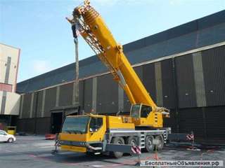Аренда автокрана Liebherr LT 1100 с экипажем