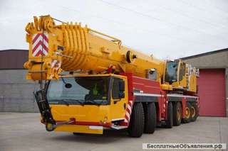 Аренда автокрана Liebherr LT 1300 с экипажем