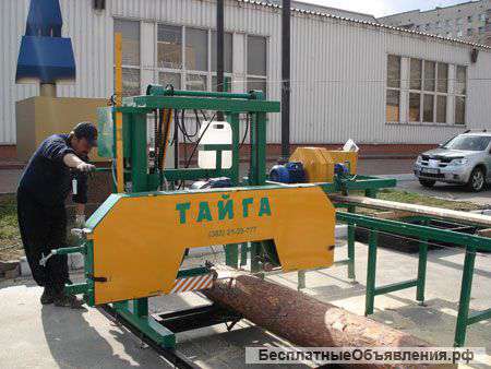 Ленточная пилорама «Тайга Т-2М»(электрические)