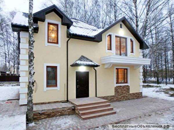 Дом за городом, коммуникации, внутренняя отделка