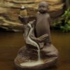 Подставка (курильница) под стелющиеся благовония "Дзен Монах"