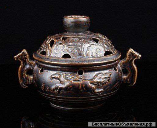 Универсальная керамическая курильница под благовония