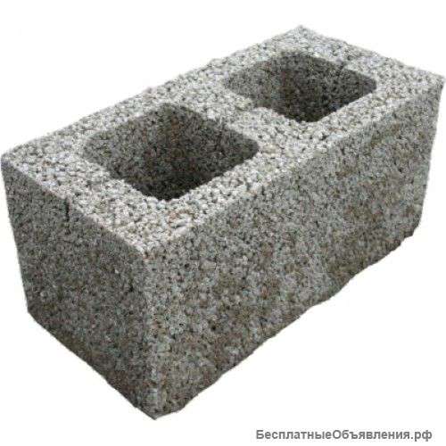 Продам пескобетонные блоки пустотелые 20х20х40