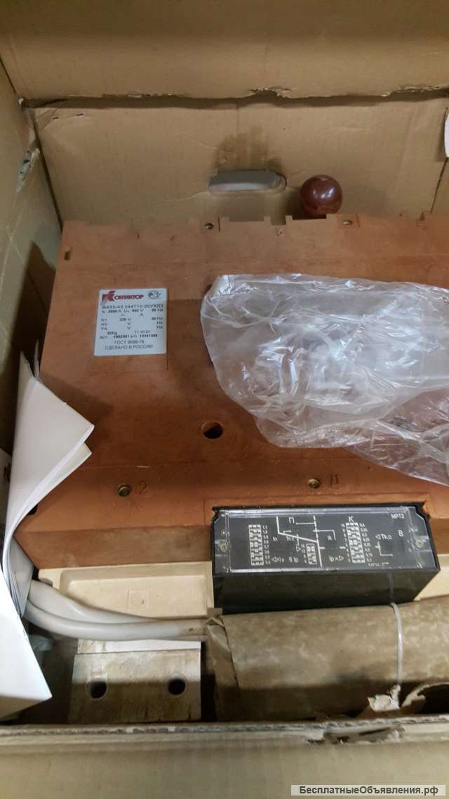 ВА 5543, ВА 5343, ВА 5541 автоматические выключатели