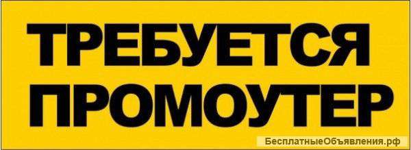 Промоутер (в любом районе)