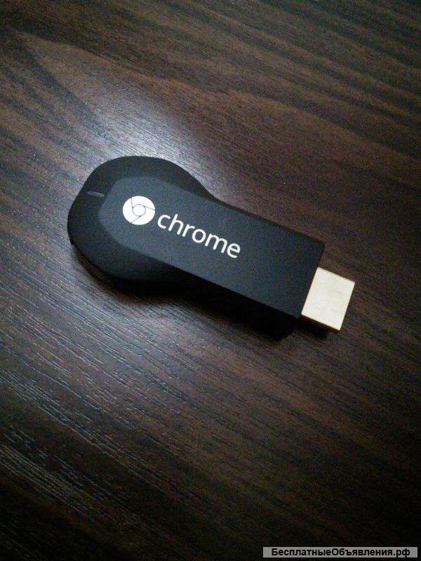 Медиаплеер Google Chromecast новый