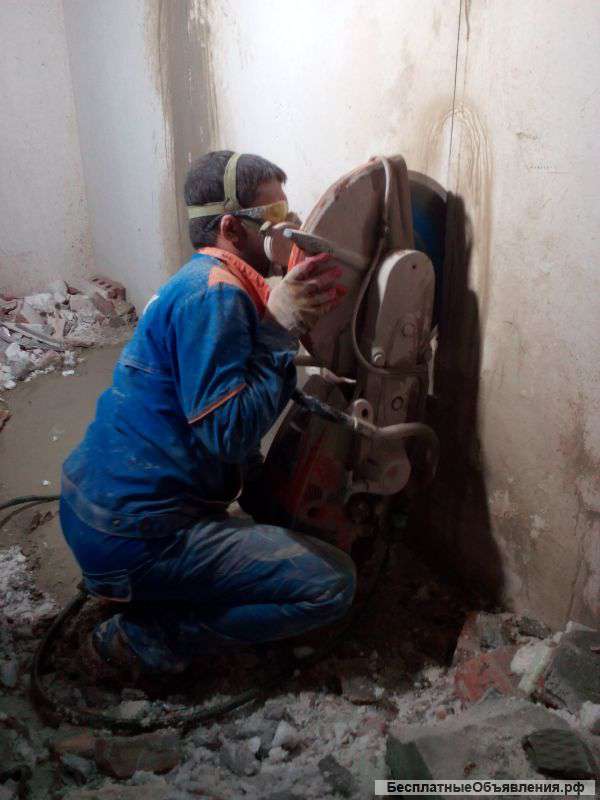 Алмазная резка бетона