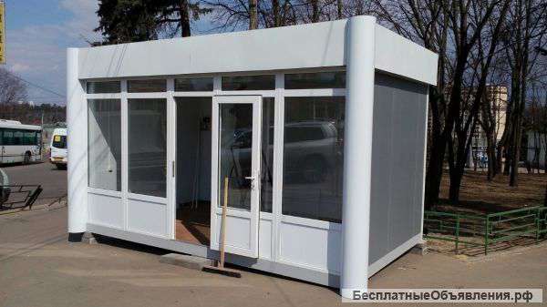 Модульные торговые павильоны и киоски строительство