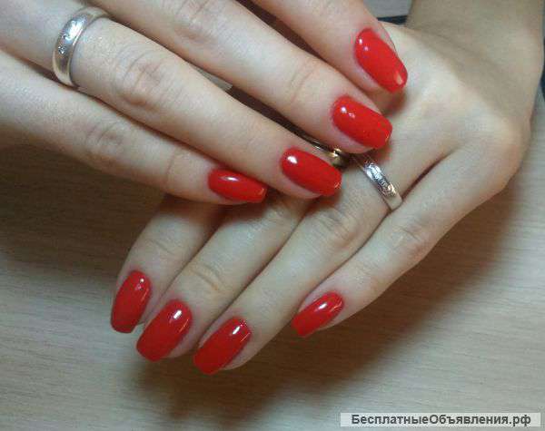 Наращивание, гель-лак