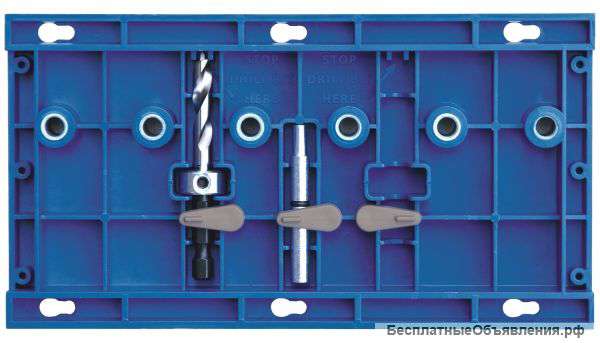 Кондуктор для сверления отверстий для полкодержателей