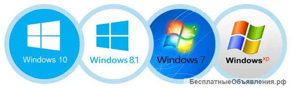 Установка Windows 7, XP, 8, 10