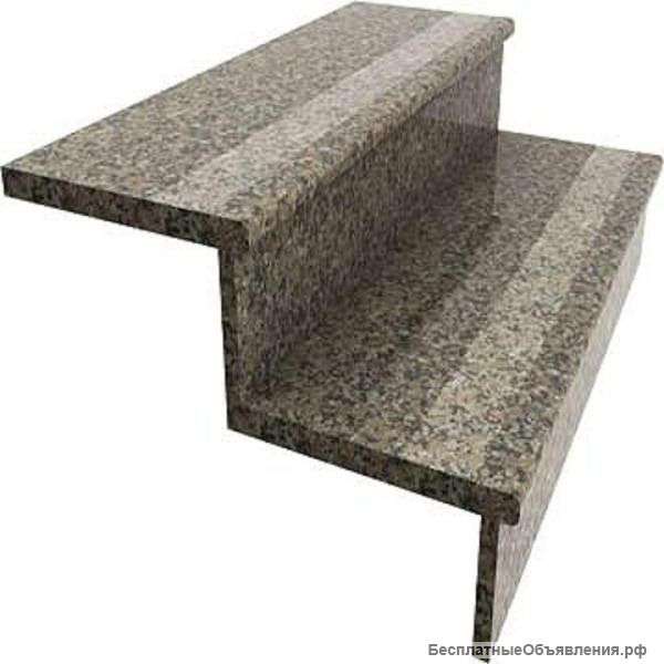 Ступени из гранита и мрамора