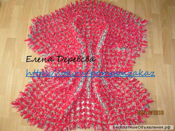 Пледы из помпонов