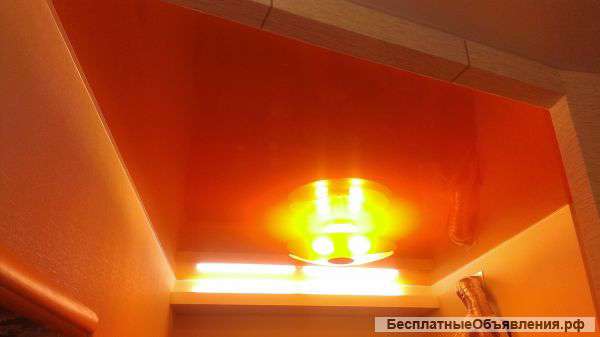 Монтаж натяжных потолков