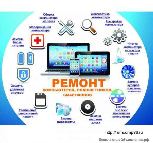 Весь спектр компьютерных услуг