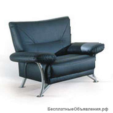 Кресло кожаное "Лотар" новое