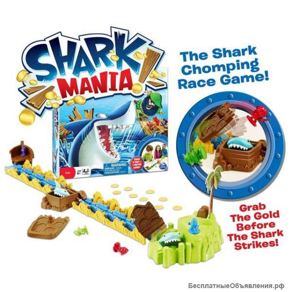 Настольная игра shark mania