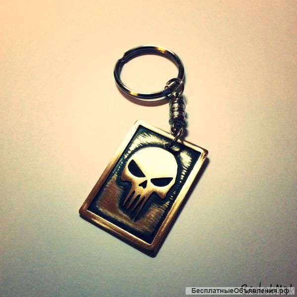 "The punisher" брелок ручная работа