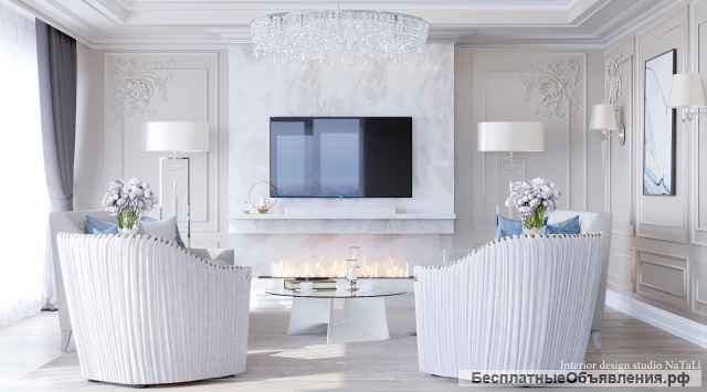 Дизайн интерьера квартир и домов